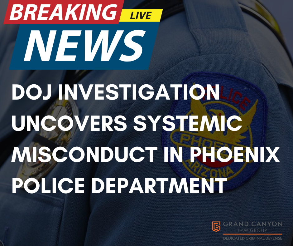 DOJ Finds Phoenix Police Department Discriminates Against Minorities ...